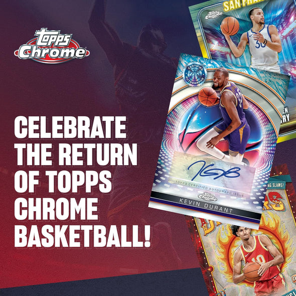 2024-25 Topps Chrome Basketball Blaster Box