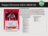2024-25 Topps Chrome UEFA Club Competitions Soccer Blaster Box