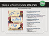2024-25 Topps Chrome UEFA Club Competitions Soccer Blaster Box