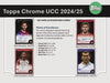 2024-25 Topps Chrome UEFA Club Competitions Soccer Blaster Box