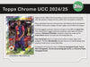 2024-25 Topps Chrome UEFA Club Competitions Soccer Blaster Box