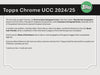 2024-25 Topps Chrome UEFA Club Competitions Soccer Blaster Box