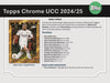 2024-25 Topps Chrome UEFA Club Competitions Soccer Blaster Box
