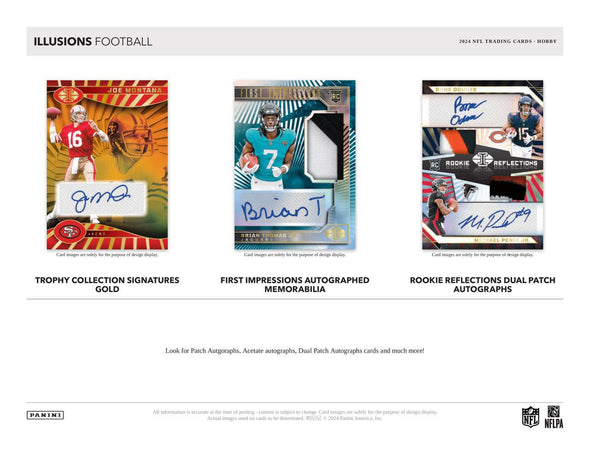 2024 Panini Illusions Football Hobby Box (Pre-Order)