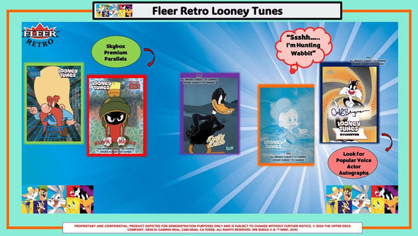 2024 Fleer Retro Looney Tunes Blaster Box