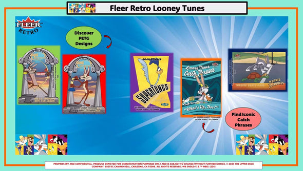 2024 Fleer Retro Looney Tunes Blaster Box