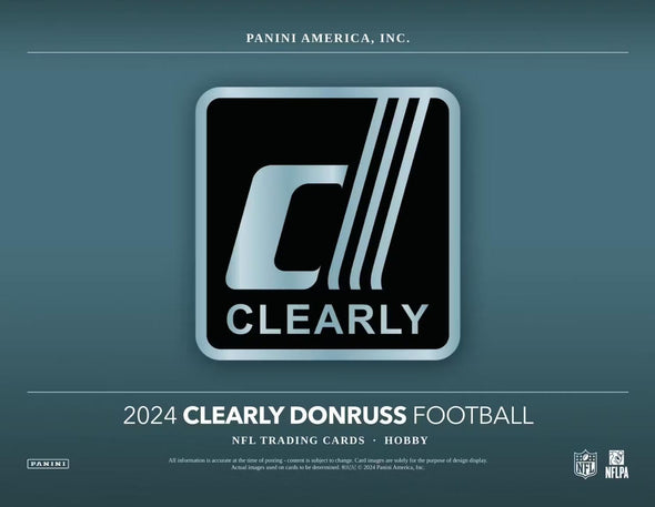 2024 Panini Clearly Donruss Football Hobby Box