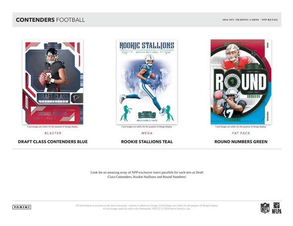 2024 Panini Contenders Football Blaster Box