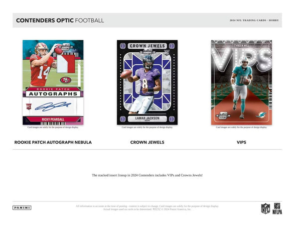 2024 Panini Contenders Optic Football Hobby Box