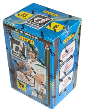 2024 Panini Donruss Football Blaster Box (Red Hot Rookies) Blue Box
