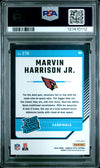 2024 Donruss Optic Marvin Harrison Jr. #276 Green Velocity PSA 10