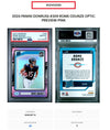 2024 Donruss Rome Odunze #309 Optic Preview Pink PSA 10