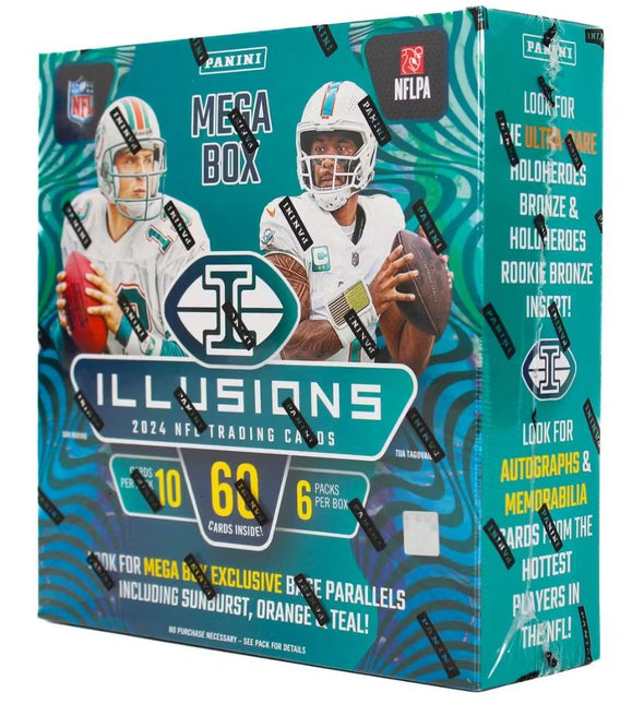 2024 Panini illusions Football Mega Box