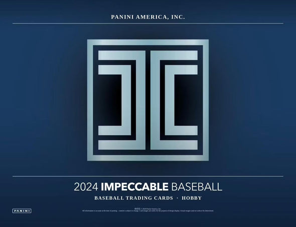 2024 Panini Impeccable Baseball Hobby Box (Pre-Order)