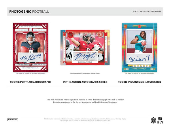 2024 Panini Photogenic Football Hobby Box