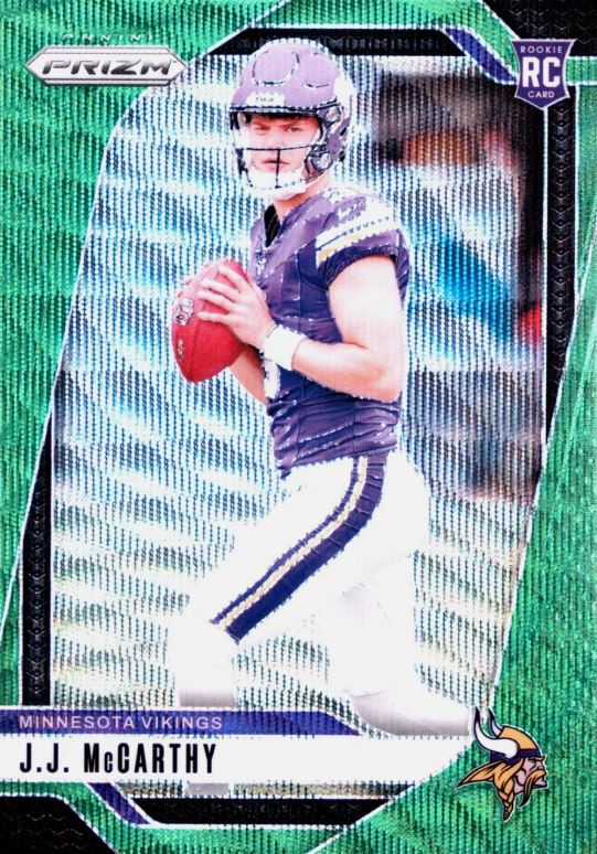 2024 Panini Prizm Football Hanger Box (Green Wave Prizm's)