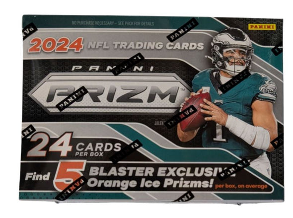 2024 Panini Prizm Football Hobby Blaster Box (Orange Ice Prizm's)