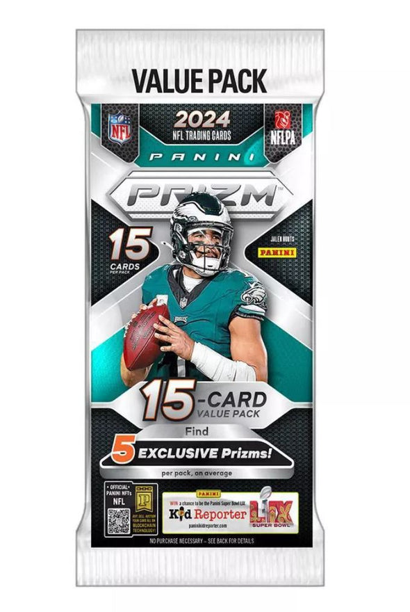 2024 Panini Prizm Football Value Pack Box