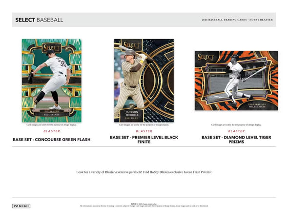 2024 Panini Select Baseball Hobby Blaster Box