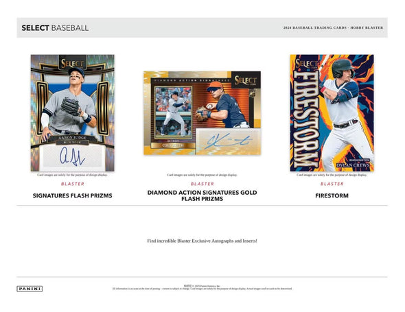 2024 Panini Select Baseball Hobby Blaster Box