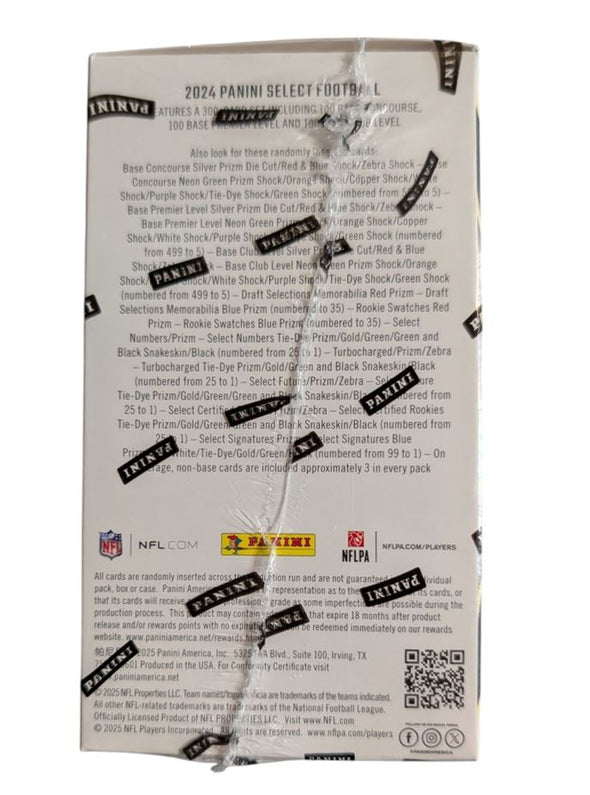 2024 Panini Select Football Blaster Box (Red & Blue Prizms)