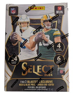 2024 Panini Select Football Blaster Box (Red & Blue Prizms)