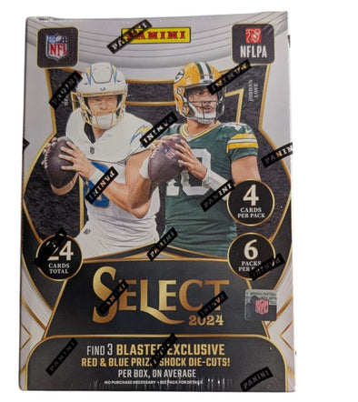 2024 Panini Select Football Blaster Box (Red & Blue Prizms)