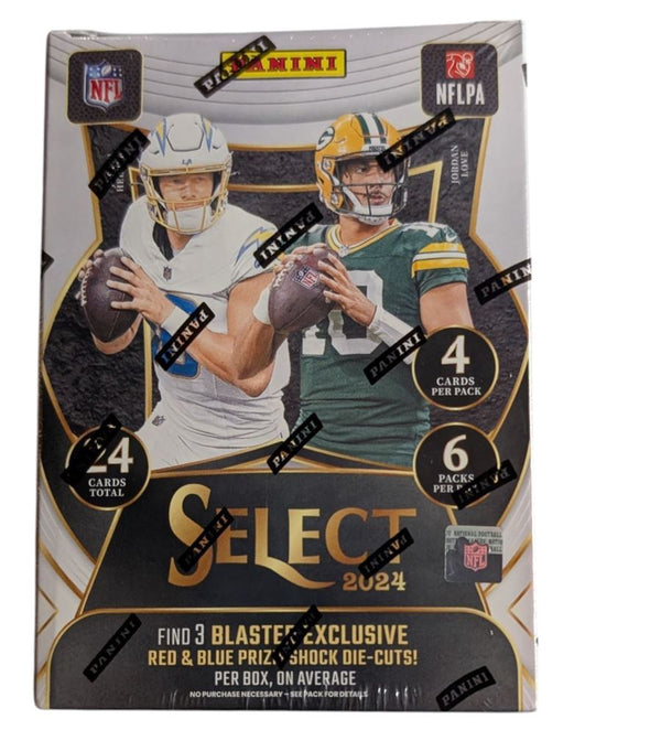 2024 Panini Select Football Blaster Box (Red & Blue Prizms)