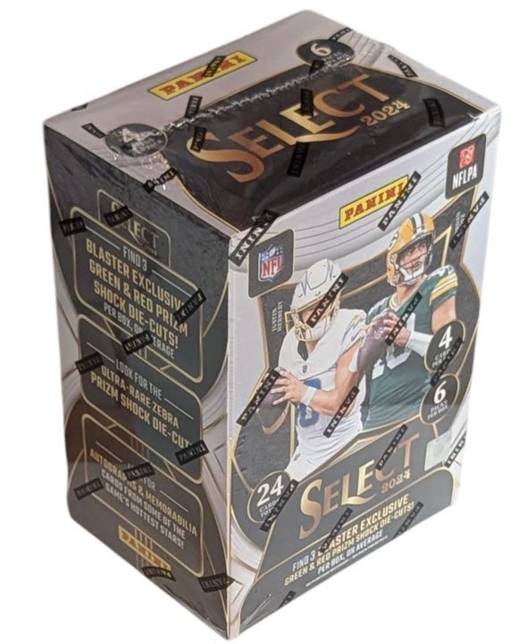 2024 Panini Select Football Hobby Blaster Box (Green & Red Prizms)