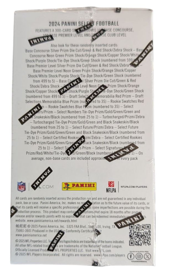 2024 Panini Select Football Hobby Blaster Box (Green & Red Prizms)