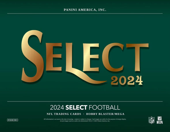 2024 Panini Select Football Hobby Blaster Box (Green & Red Prizms)