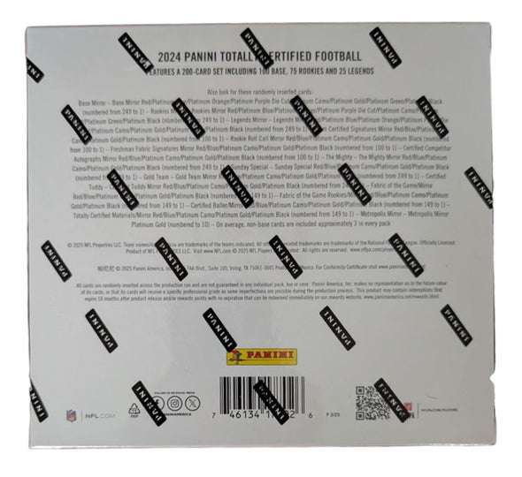 2024 Panini Totally Certified Football Premium Box