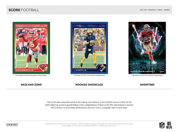 2024 Panini Score Football Hobby Box