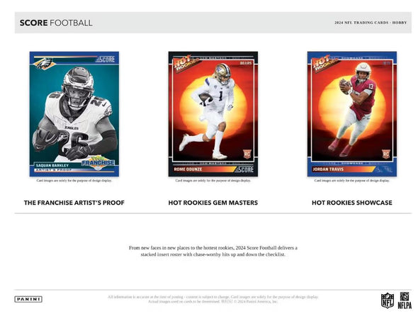 2024 Panini Score Football Hobby Box