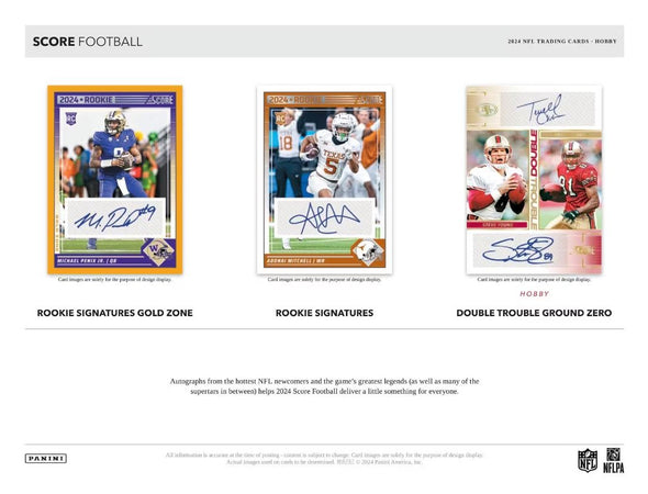 2024 Panini Score Football Hobby Box