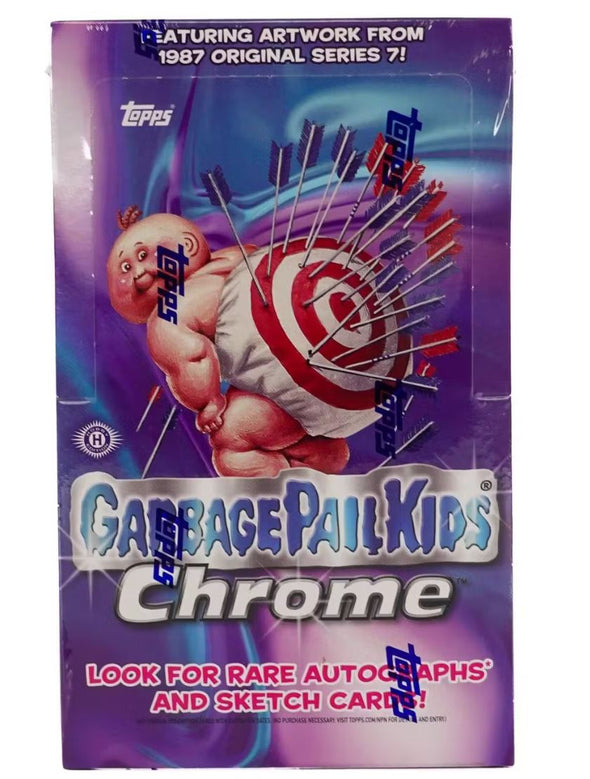2022 Topps Chrome Garbage Pail Kids Series 7 Hobby Box