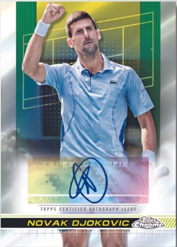 2024 Topps Chrome Tennis Hobby Box