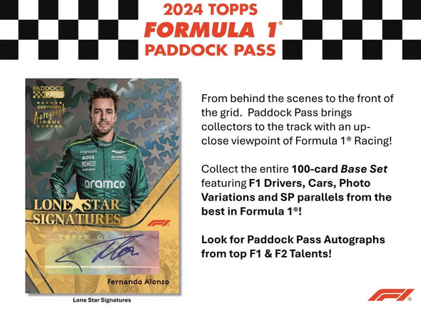 2024 Topps Formula 1 Paddock Pass Blaster Box