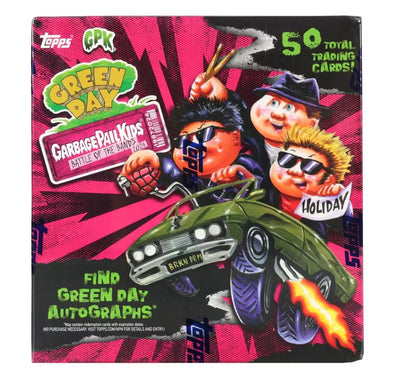 2024 Topps Garbage Pail Kids Battle Of The Bands Green Day Hobby Box