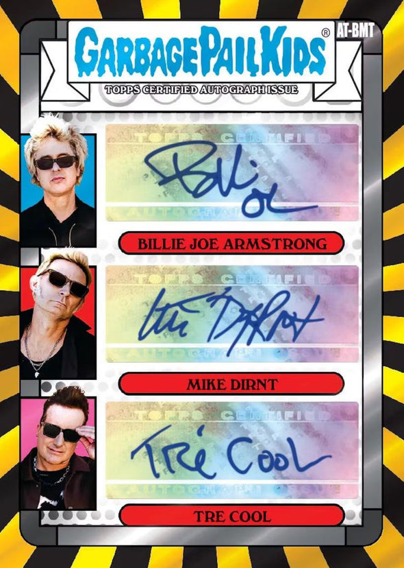 2024 Topps Garbage Pail Kids Battle Of The Bands Green Day Hobby Box