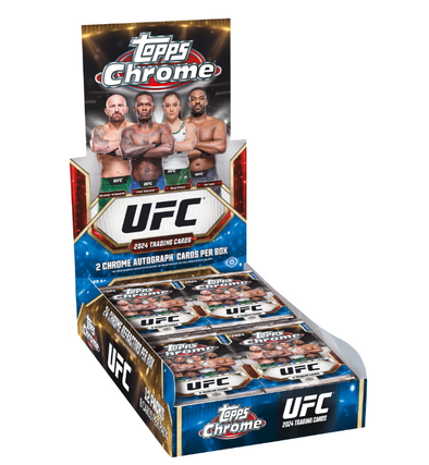 2024 Topps Chrome UFC Hobby Box (Pre-Order)