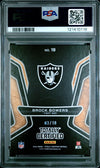 2024 Panini Totally Certified Brock Bowers Gold Team #19 Mirror Platinum Gold PSA 8