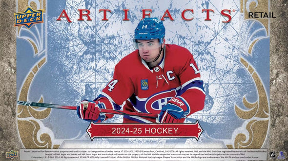 2024-25 Upper Deck Artifacts Hockey Blaster Box