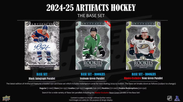 2024-25 Upper Deck Artifacts Hockey Blaster Box