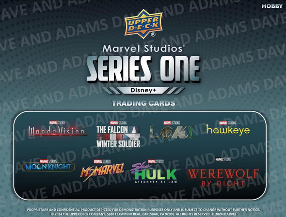 Marvel Studios Series 1 Disney+ Hobby Box (Upper Deck 2024)