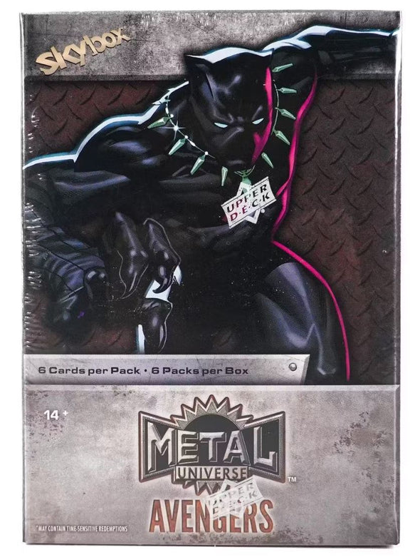 Marvel Metal Universe Avengers Trading Cards Blaster Box (Upper Deck 2024)