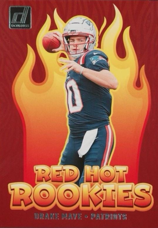 2024 Panini Donruss Football Blaster Box (Red Hot Rookies) Blue Box