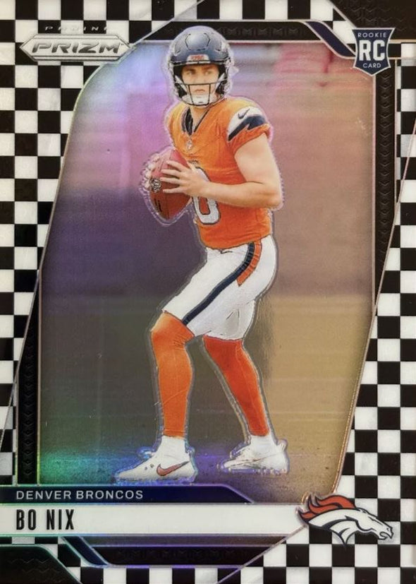 2024 Panini Prizm Football Retail Box (Black & White Checkerboard Prizm's)