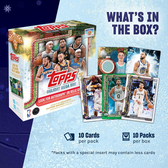 2025-26 Topps Basketball Holiday Mega Box