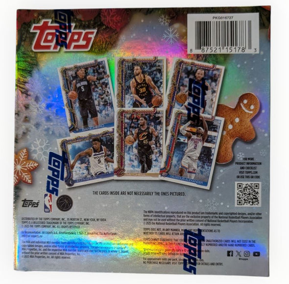 2025-26 Topps Basketball Holiday Mega Box